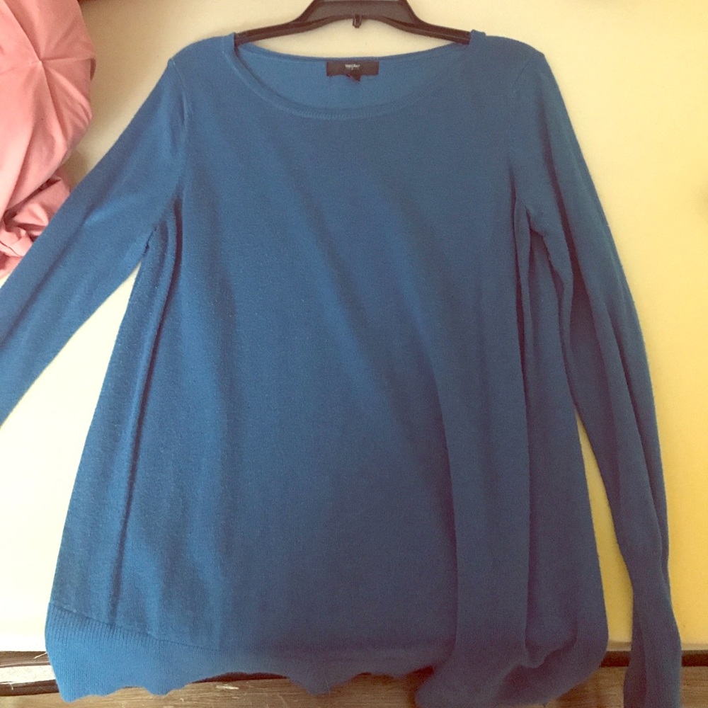 Teal sweater